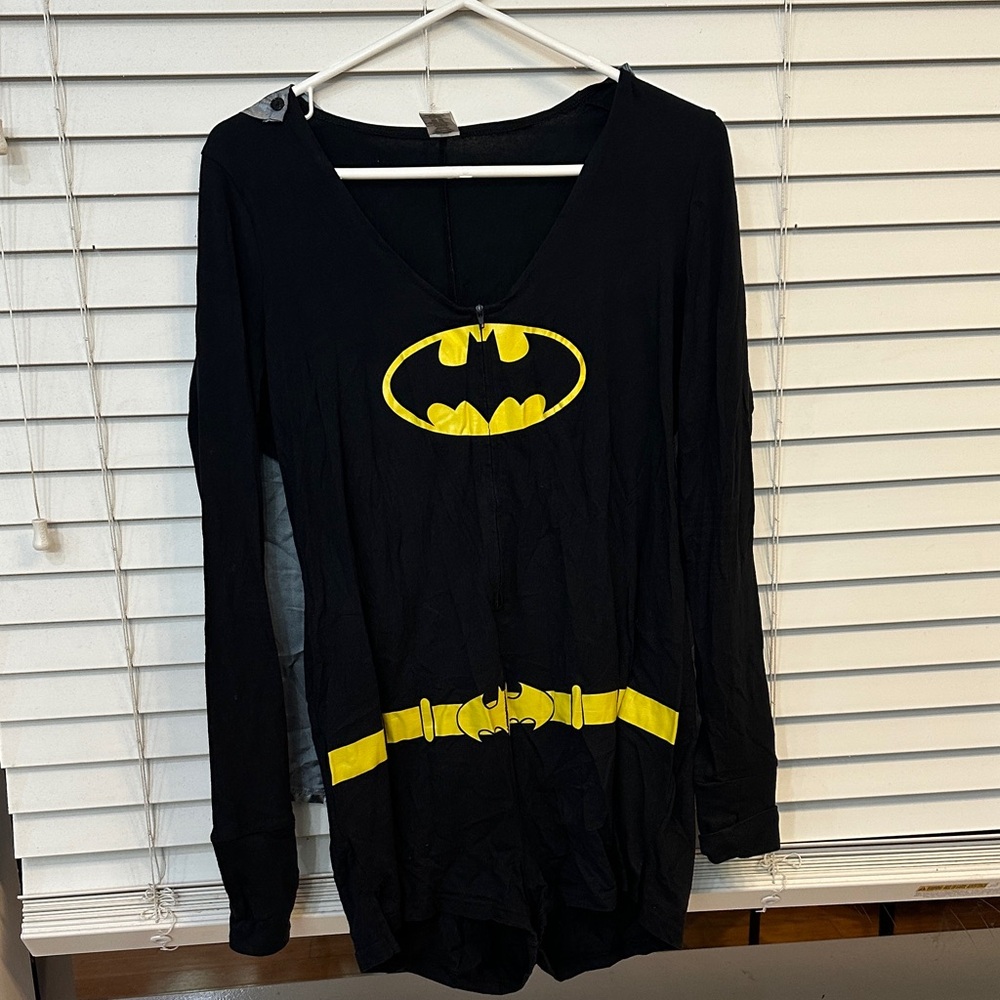 Black and Yellow Batman Onesie